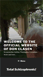Mobile Screenshot of donclasen.com